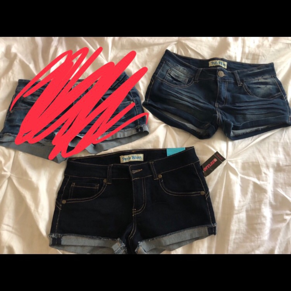 Paris Blues Shorts Bundle// Size: 5&7